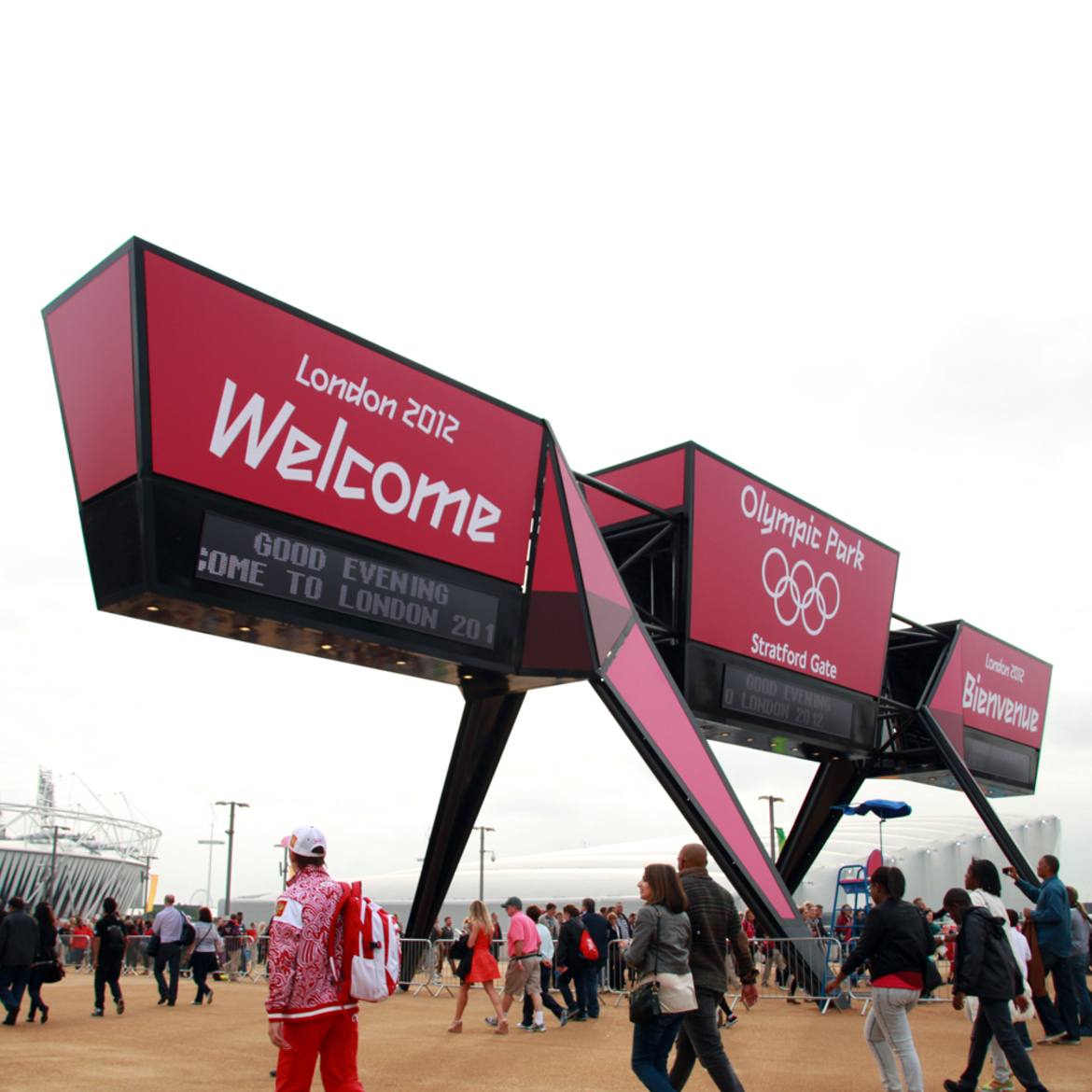 Wayfinding Gantries Olympics